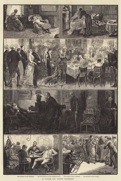 Un cuento en cuatro historias de Harry Furniss